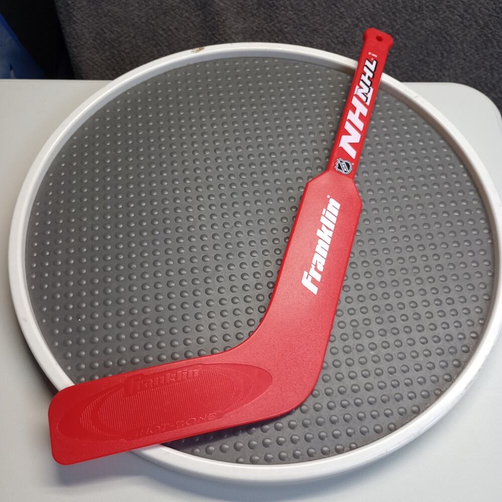 Franklin Sports NHL Mini Kids Hockey Player Stick Red